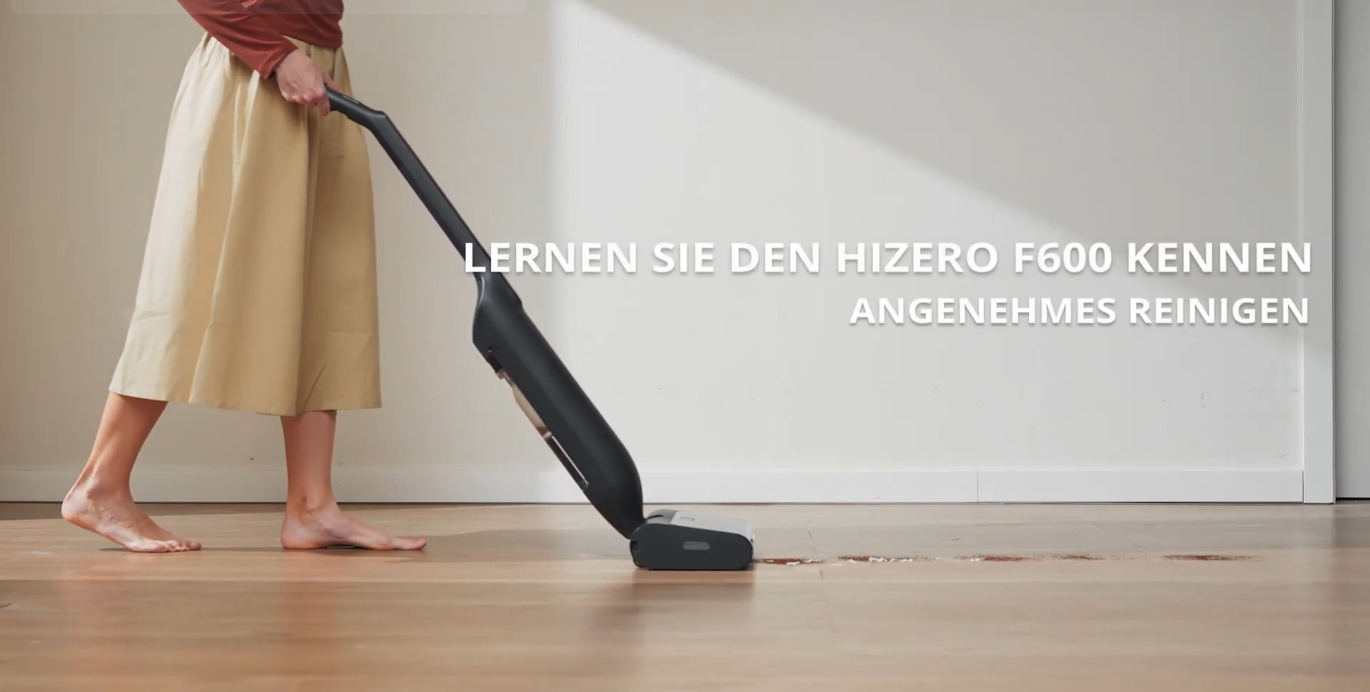 Lernen Sie den Hizero F600 kennen – angenehmes Reinigen